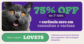 75% OFF na primeira mensalidade