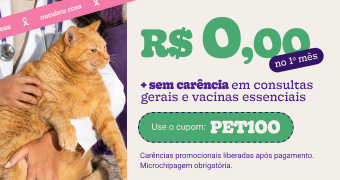 100% OFF na primeira mensalidade