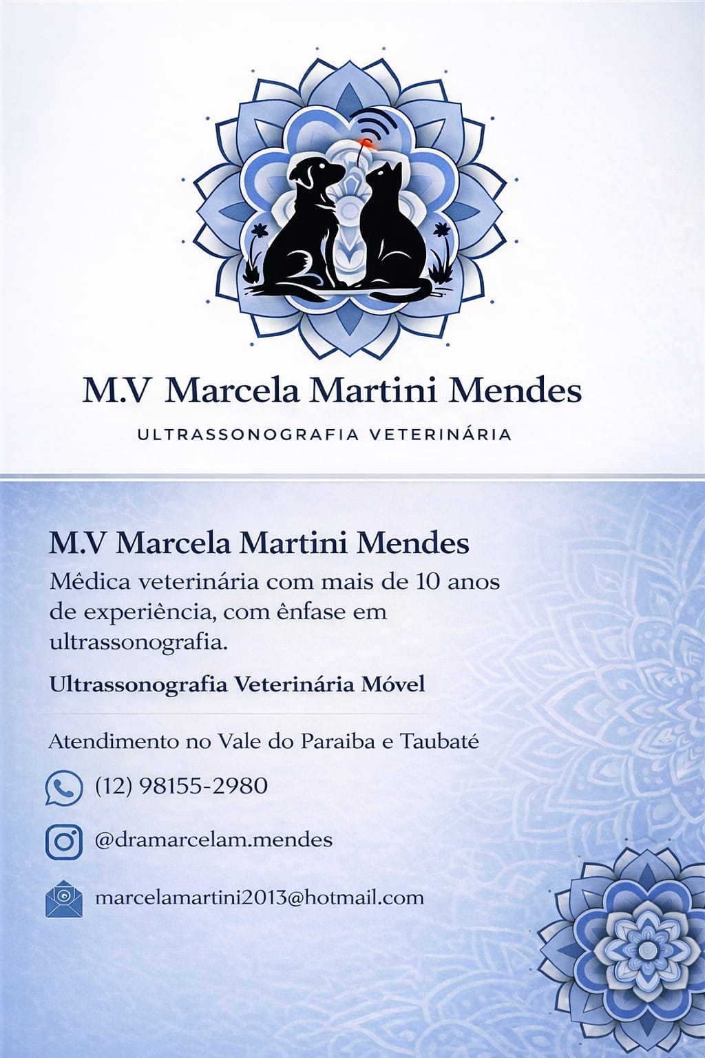 Dra. Marcela Martini Mendes - Ultrassonografia, Ultrassom em Taubaté
