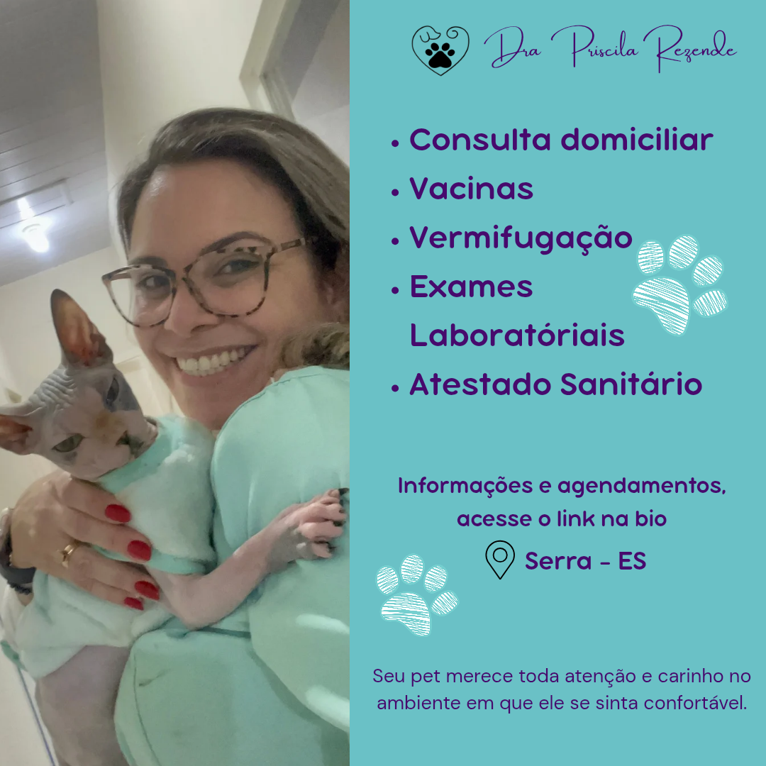 Dra. Priscila Rezende, Veterinário a Domicílio em Serra