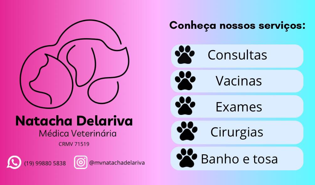Dra. Natacha Delariva, Veterinário a Domicílio em Iracemápolis